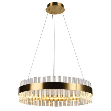 Brilagi - LED Prigušivi kristalni luster na sajli HALO LED/40W/230V + daljinski upravljač