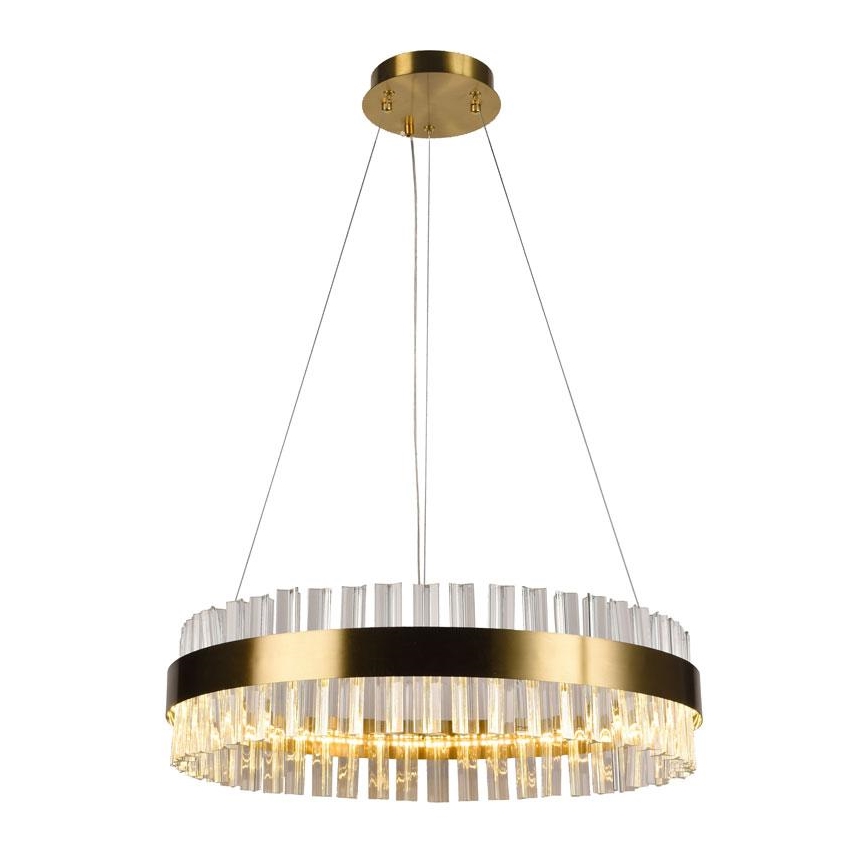 Brilagi - LED Prigušivi kristalni luster na sajli HALO LED/40W/230V + daljinski upravljač