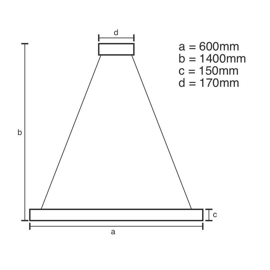 Brilagi - LED Prigušivi kristalni luster na sajli HALO LED/40W/230V + daljinski upravljač