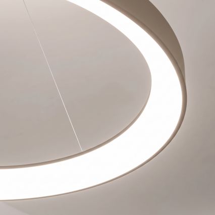 BRILAGI - LED prigušiv luster na sajli FALCON II LED/108W/230V 3000-6500K Ø 80 cm bež + daljinski upravljač