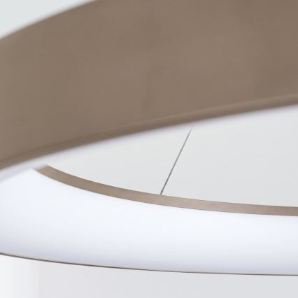 BRILAGI - LED prigušiv luster na sajli FALCON II LED/108W/230V 3000-6500K Ø 80 cm bež + daljinski upravljač