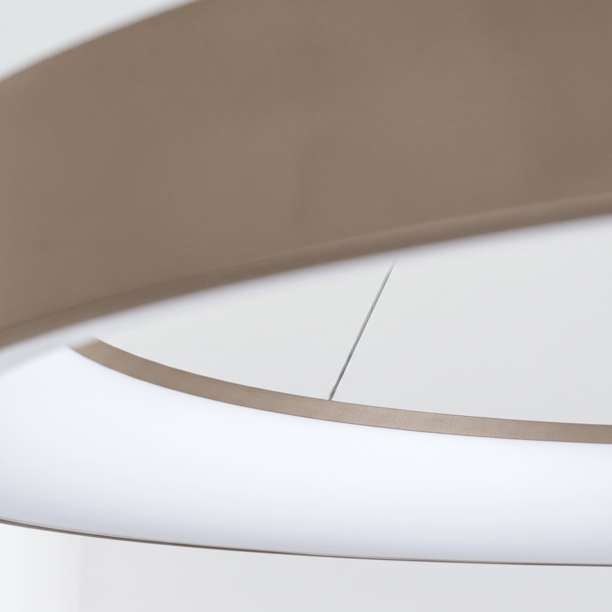 BRILAGI - LED prigušiv luster na sajli FALCON II LED/108W/230V 3000-6500K Ø 80 cm bež + daljinski upravljač