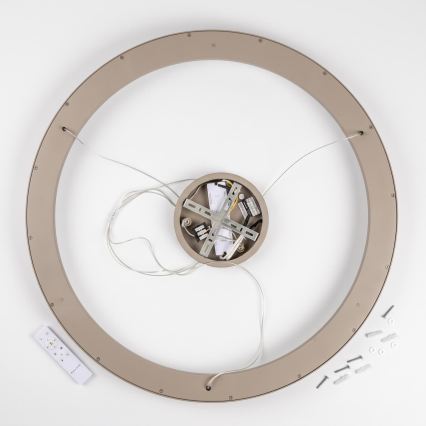 BRILAGI - LED prigušiv luster na sajli FALCON II LED/108W/230V 3000-6500K Ø 80 cm bež + daljinski upravljač