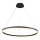 Brilagi - LED Prigušivi luster na sajli CIRCLE LED/55W/230V 3000-6500K crna + daljinski upravljač