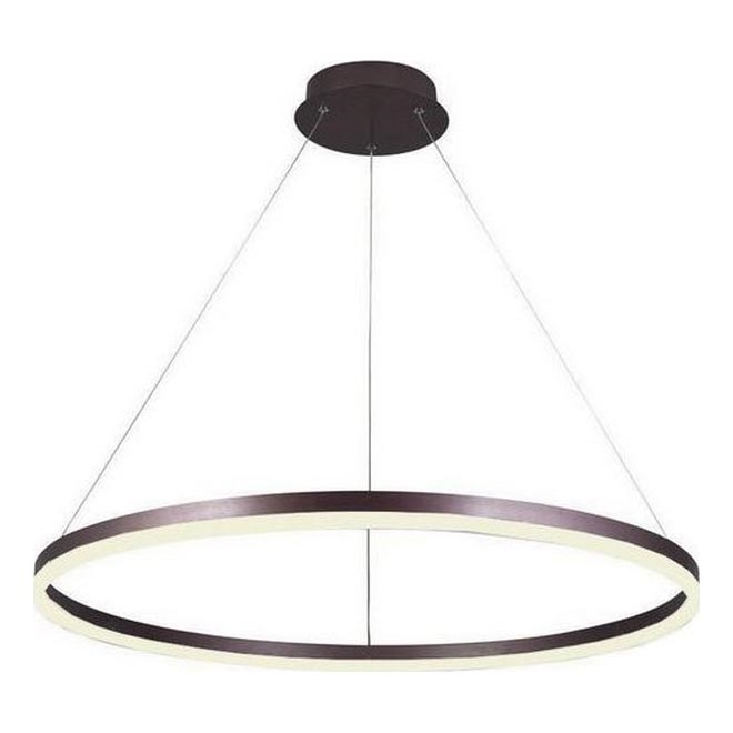 Brilagi - LED Prigušivi luster na sajli CIRCLE LED/55W/230V 3000-6500K smeđa + daljinski upravljač