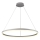 Brilagi - LED Prigušivi luster na sajli CIRCLE LED/55W/230V 3000-6500K srebrna + daljinski upravljač