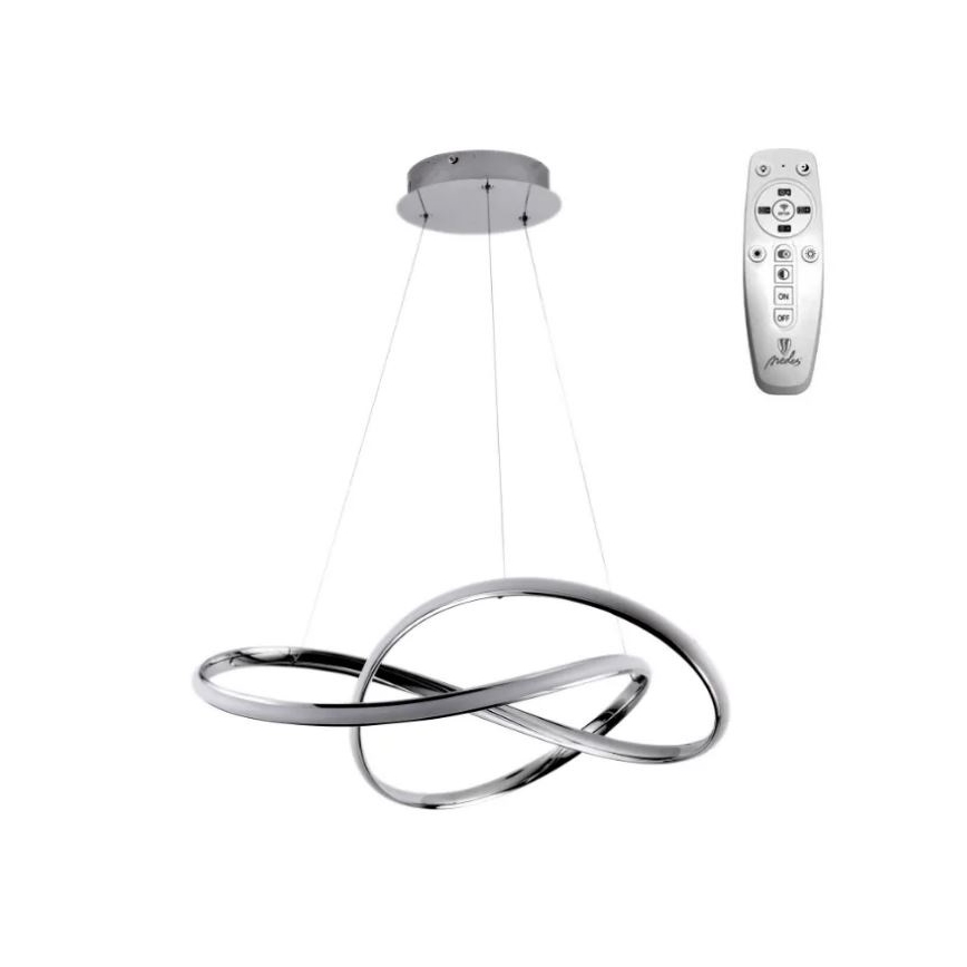 Brilagi - LED Prigušivi luster na sajli COSMOWAVE LED/70W/230V 3000-6500K bijela + daljinski upravljač