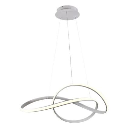 Brilagi - LED Prigušivi luster na sajli COSMOWAVE LED/70W/230V 3000-6500K bijela + daljinski upravljač