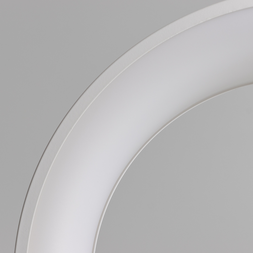 Brilagi - LED Prigušivi luster na sajli FALCON LED/80W/230V 3000-6500K pr. 60 cm bijela + daljinski upravljač