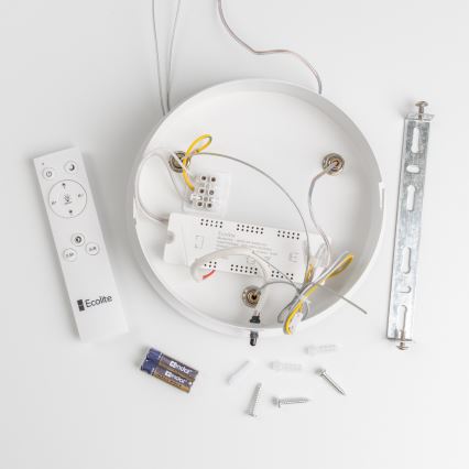 Brilagi - LED Prigušivi luster na sajli FALCON LED/80W/230V 3000-6500K pr. 60 cm bijela + daljinski upravljač
