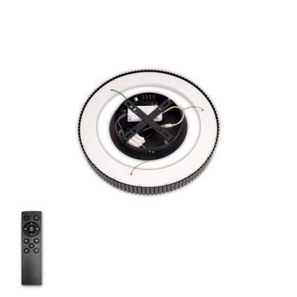 Brilagi - prigušivi LED luster na sajli FALCON MODERN LED/30W/230V 3000-6500K prom. 40 cm crna + daljinski upravljač