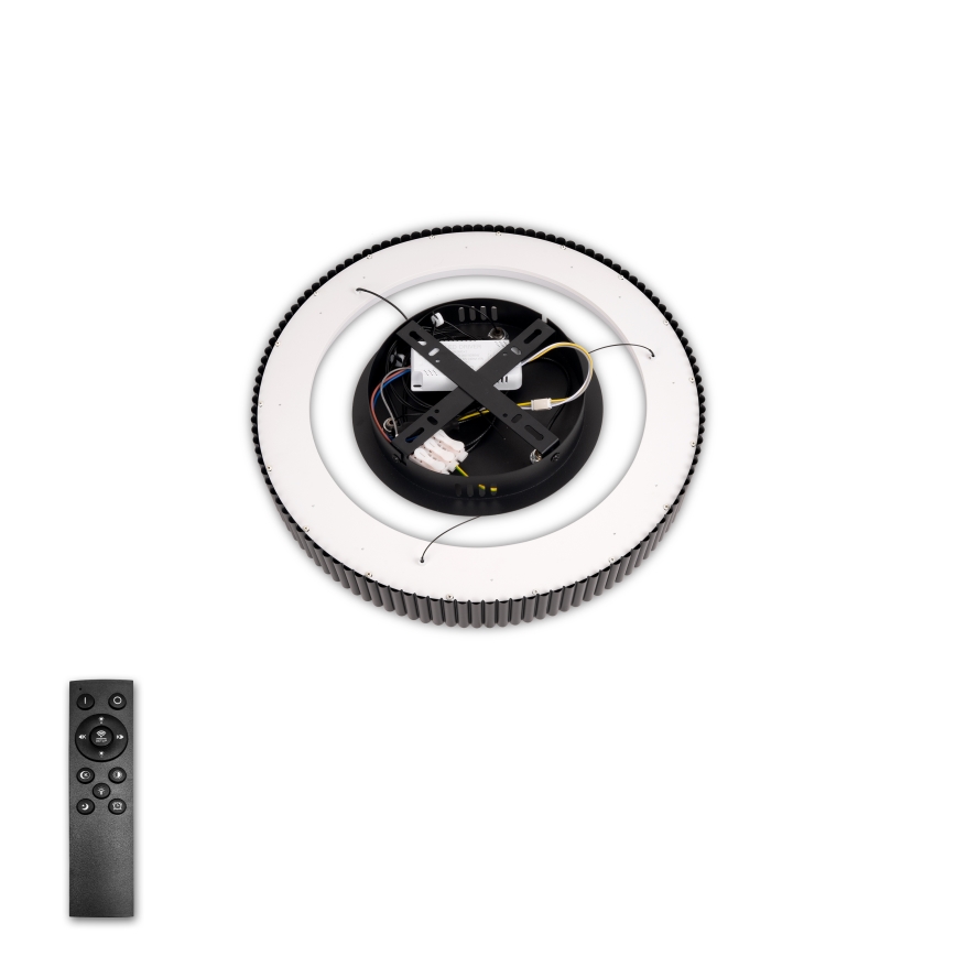 Brilagi - prigušivi LED luster na sajli FALCON MODERN LED/30W/230V 3000-6500K prom. 40 cm crna + daljinski upravljač