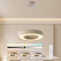 Brilagi - LED prigušivi luster na sajli LUMIX LED/48W/230V 3000-6000K bež Ø 50 cm + daljinski upravljač