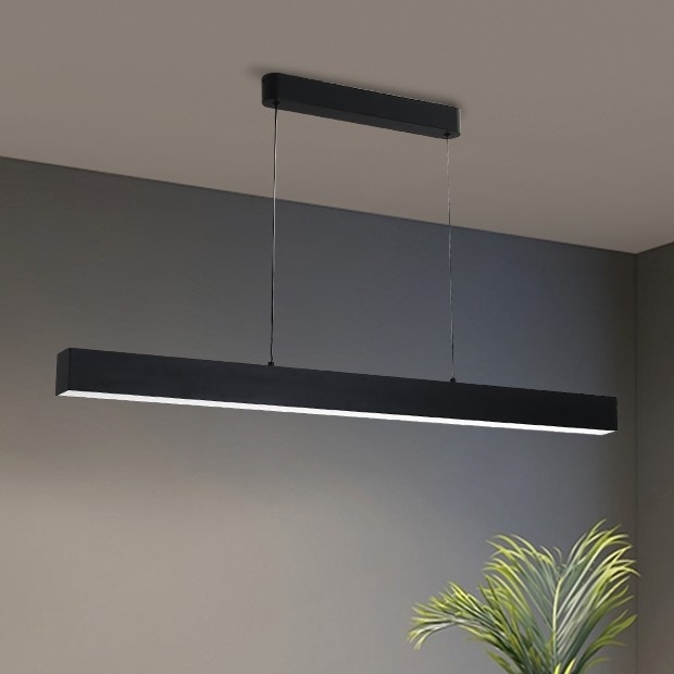 Brilagi - LED Prigušivi luster na sajli SLEEKLINE SMART LED/40W/230V 3000-6000K Wi-Fi Tuya crna + daljinski upravljač