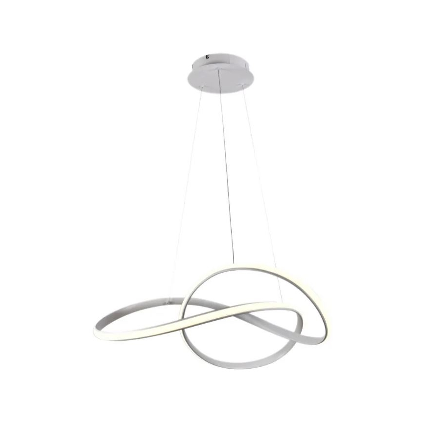 Brilagi - LED prigušivački luster na užetu COSMOWAVE LED/70W/230V 3000-6500K bijela + daljinski upravljač