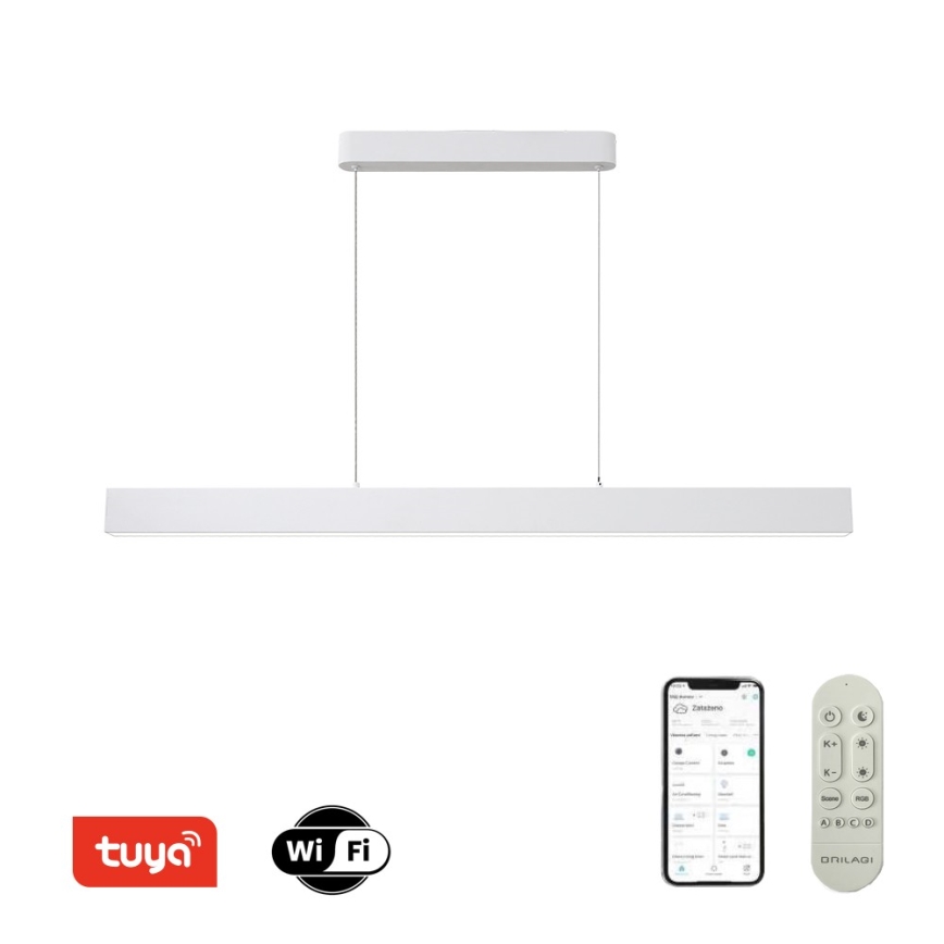 Brilagi - LED Prigušivi luster na sajli SLEEKLINE SMART LED/40W/230V 3000-6000K Wi-Fi Tuya bijela + daljinski upravljač