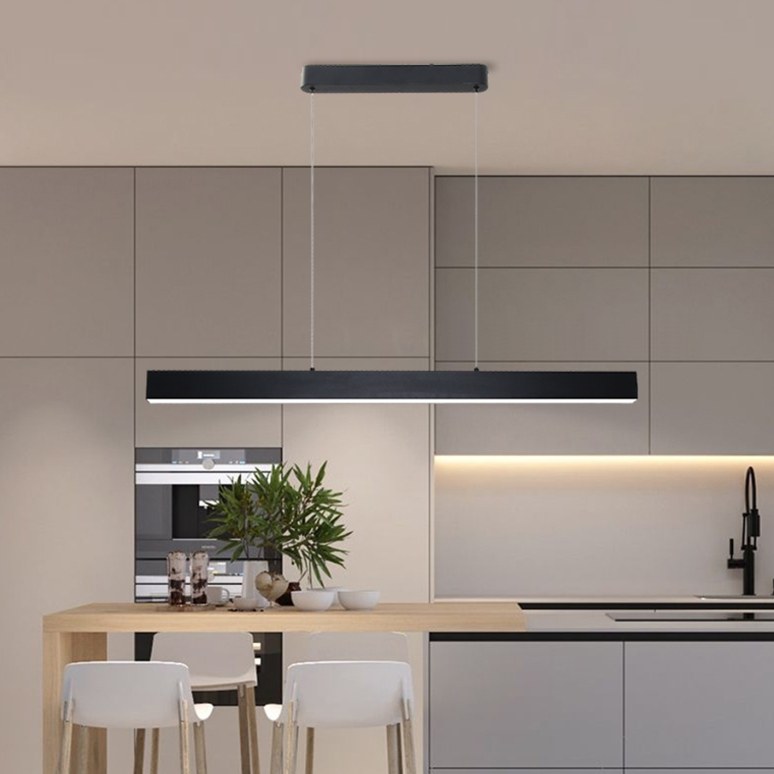 Brilagi - LED Prigušivi luster na sajli SLEEKLINE SMART LED/40W/230V 3000-6000K Wi-Fi Tuya crna + daljinski upravljač