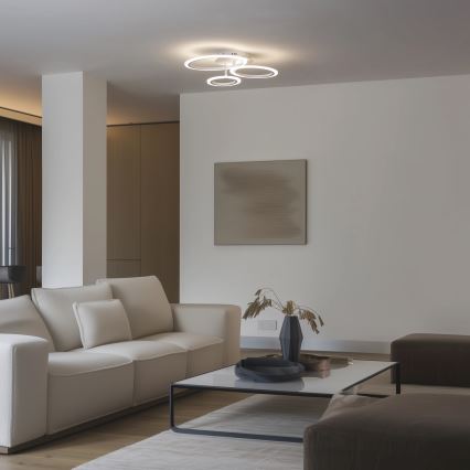 Brilagi - LED Prigušivi nadgradni luster ORBITS LED/40W/230V 3000-6500K bijela + daljinski upravljač