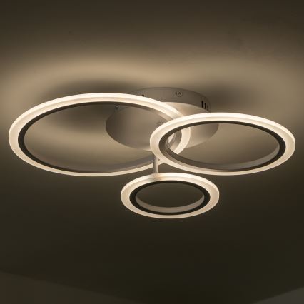 Brilagi - LED Prigušivi nadgradni luster ORBITS LED/40W/230V 3000-6500K bijela + daljinski upravljač