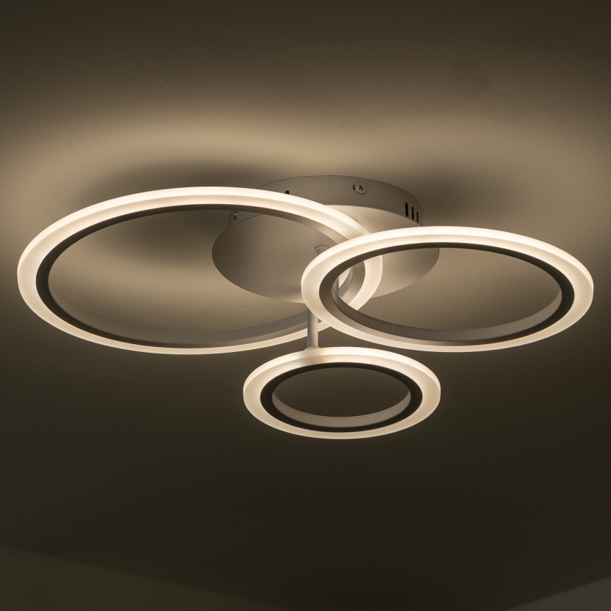 Brilagi - LED Prigušivi nadgradni luster ORBITS LED/40W/230V 3000-6500K bijela + daljinski upravljač