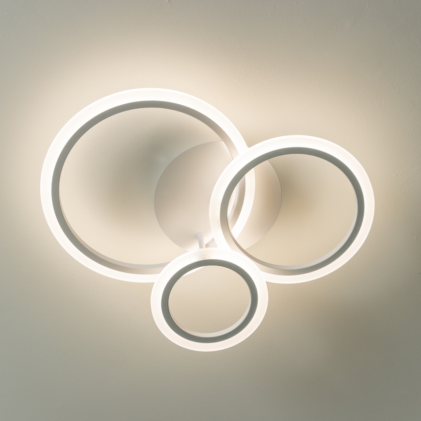 Brilagi - LED Prigušivi nadgradni luster ORBITS LED/40W/230V 3000-6500K bijela + daljinski upravljač