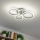 Brilagi - LED Prigušivi nadgradni luster ORBITS LED/50W/230V 3000-6500K antracit + daljinski upravljač
