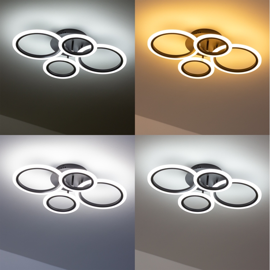 Brilagi - LED Prigušivi nadgradni luster ORBITS LED/50W/230V 3000-6500K + daljinski upravljač
