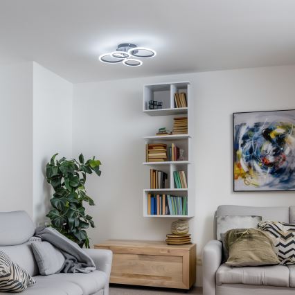 Brilagi - LED Prigušivi nadgradni luster ORBITS LED/50W/230V 3000-6500K + daljinski upravljač