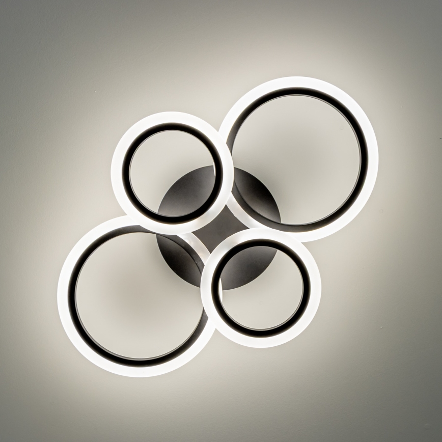 Brilagi - LED Prigušivi nadgradni luster ORBITS LED/50W/230V 3000-6500K + daljinski upravljač