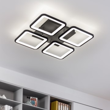 Brilagi - LED Prigušivi nadgradni luster SQUARED LED/85W/230V 3000-6500K + daljinski upravljač