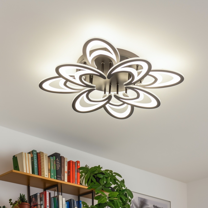 Brilagi - LED Prigušivi nadgradni luster TWIST LED/125W/230V 3000-6500K + daljinski upravljač