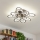 Brilagi - LED Prigušivi nadgradni luster TWIST LED/125W/230V 3000-6500K + daljinski upravljač