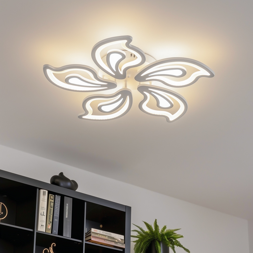 Brilagi - LED Prigušivi nadgradni luster TWIST LED/125W/230V 3000-6500K + daljinski upravljač