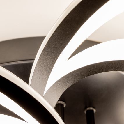 Brilagi - LED Prigušivi nadgradni luster TWIST LED/125W/230V 3000-6500K + daljinski upravljač