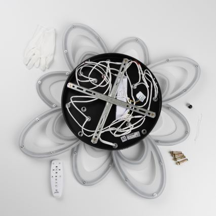 Brilagi - LED Prigušivi nadgradni luster TWIST LED/125W/230V 3000-6500K + daljinski upravljač
