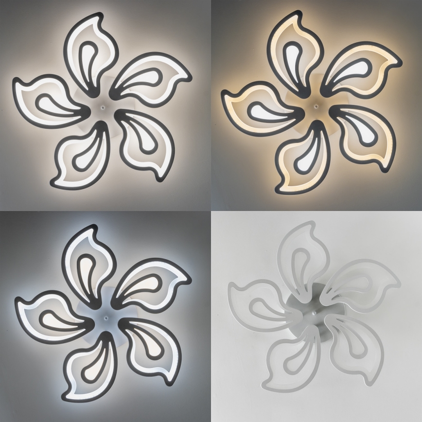 Brilagi - LED Prigušivi nadgradni luster TWIST LED/125W/230V 3000-6500K + daljinski upravljač