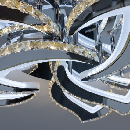 Brilagi - LED Prigušivi nadgradni luster TWIST LED/180W/230V 3000-6500K + daljinski upravljač