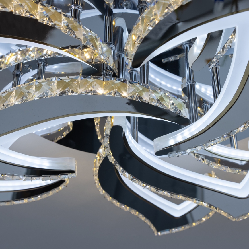 Brilagi - LED Prigušivi nadgradni luster TWIST LED/180W/230V 3000-6500K + daljinski upravljač