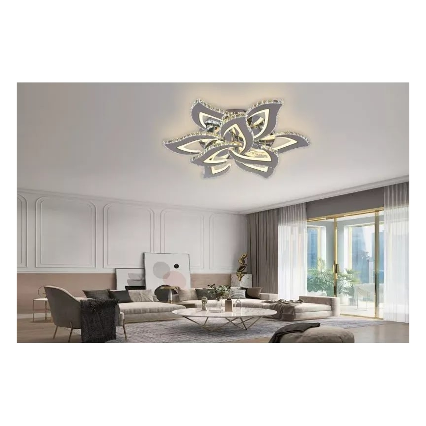 Brilagi - LED Prigušivi nadgradni luster TWIST LED/180W/230V 3000-6500K + daljinski upravljač