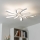 Brilagi - LED Prigušivi nadgradni luster TWIST LED/55W/230V 3000-6500K bijela + daljinski upravljač