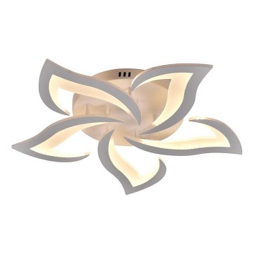 Brilagi - LED Prigušivi nadgradni luster TWIST LED/55W/230V 3000-6500K bijela + daljinski upravljač