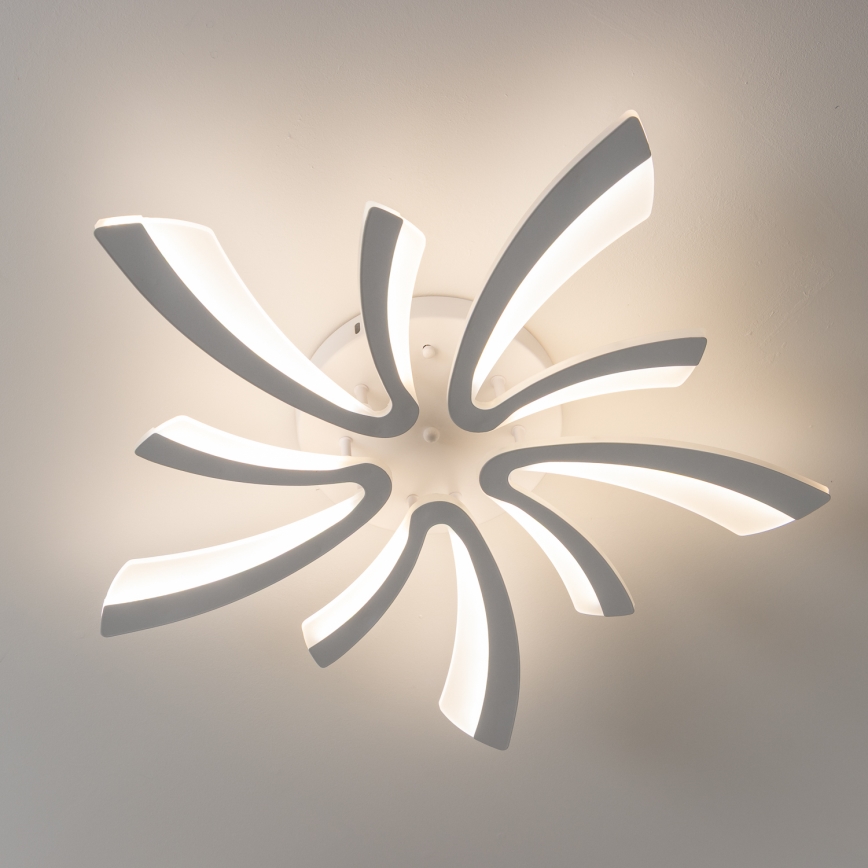 Brilagi - LED Prigušivi nadgradni luster TWIST LED/55W/230V 3000-6500K bijela + daljinski upravljač