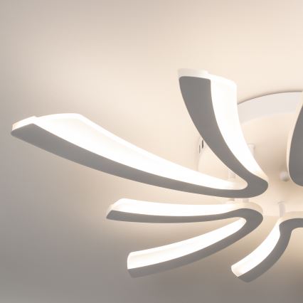 Brilagi - LED Prigušivi nadgradni luster TWIST LED/55W/230V 3000-6500K bijela + daljinski upravljač
