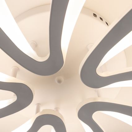 Brilagi - LED Prigušivi nadgradni luster TWIST LED/55W/230V 3000-6500K bijela + daljinski upravljač