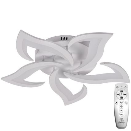 Brilagi - LED Prigušivi nadgradni luster TWIST LED/55W/230V 3000-6500K bijela + daljinski upravljač
