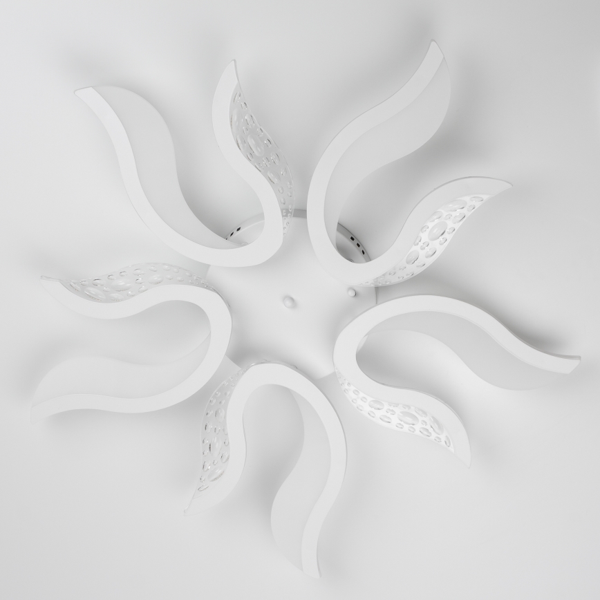 Brilagi - LED Prigušivi nadgradni luster TWIST LED/65W/230V 3000-6500K bijela + daljinski upravljač