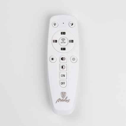 Brilagi - LED Prigušivi nadgradni luster TWIST LED/65W/230V 3000-6500K crna + daljinski upravljač