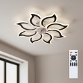 Brilagi - LED prigušivi stropni ventilator 44W/230V, promjer 90 cm, crni + daljinski upravljač