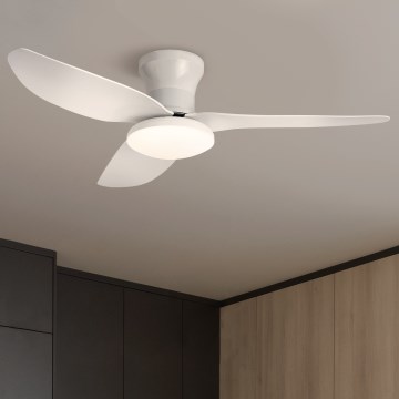 Brilagi - LED Prigušivi stropni ventilator LED/30W/230V 3000-6500K bijela + daljinski upravljač