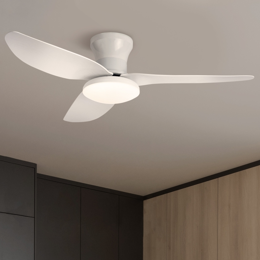 Brilagi - LED Prigušivi stropni ventilator LED/30W/230V 3000-6500K bijela + daljinski upravljač